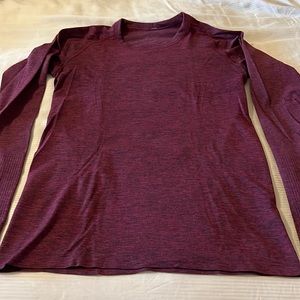 Lululemon Run Swiftly Long Sleeve Size 10